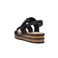Rieker 62950 - Black Sandals