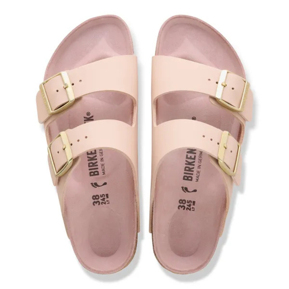 Birkenstock Arizona BS Birko-Flor Triples - New Beige/Pink Clay Sandals