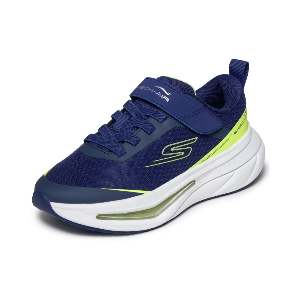 Skechers Skech-Air Flight-  Navy/Yellow Trainers