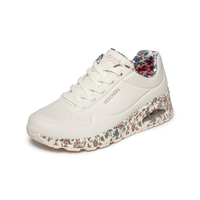 Skechers Uno Safari Time - White Multi Trainers