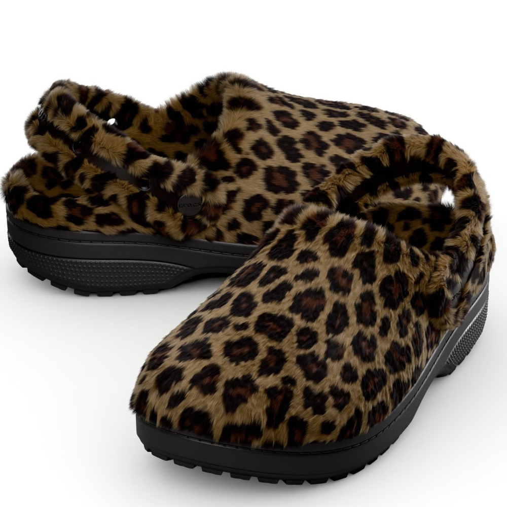 Crocs Classic Unfurgettable 212002 Clog - Sepia/Leopard