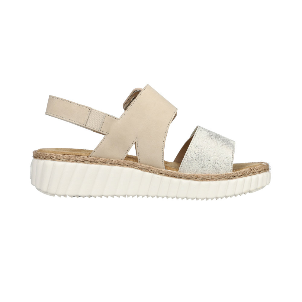 Rieker 69260 -  Beige/Gold/Perle