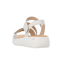 Remonte D3L51 - Off White/Gold Sandals