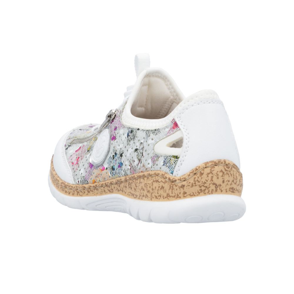 Rieker N42V1 -  White/Multi Sandals