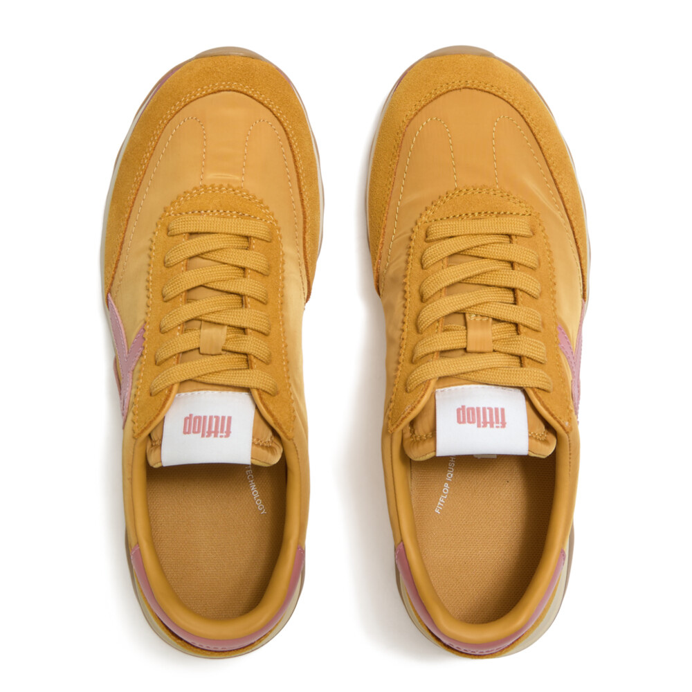 FitFlop Retro-Q FF Sneakers - Turmeric/Desert Blush