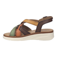 Josef Seibel Sevran 07 Green Multi Sandals