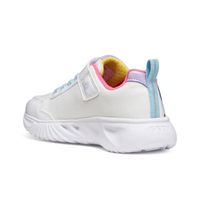 Geox J Assister J65E9B - C0653 White/Multicolour Trainers