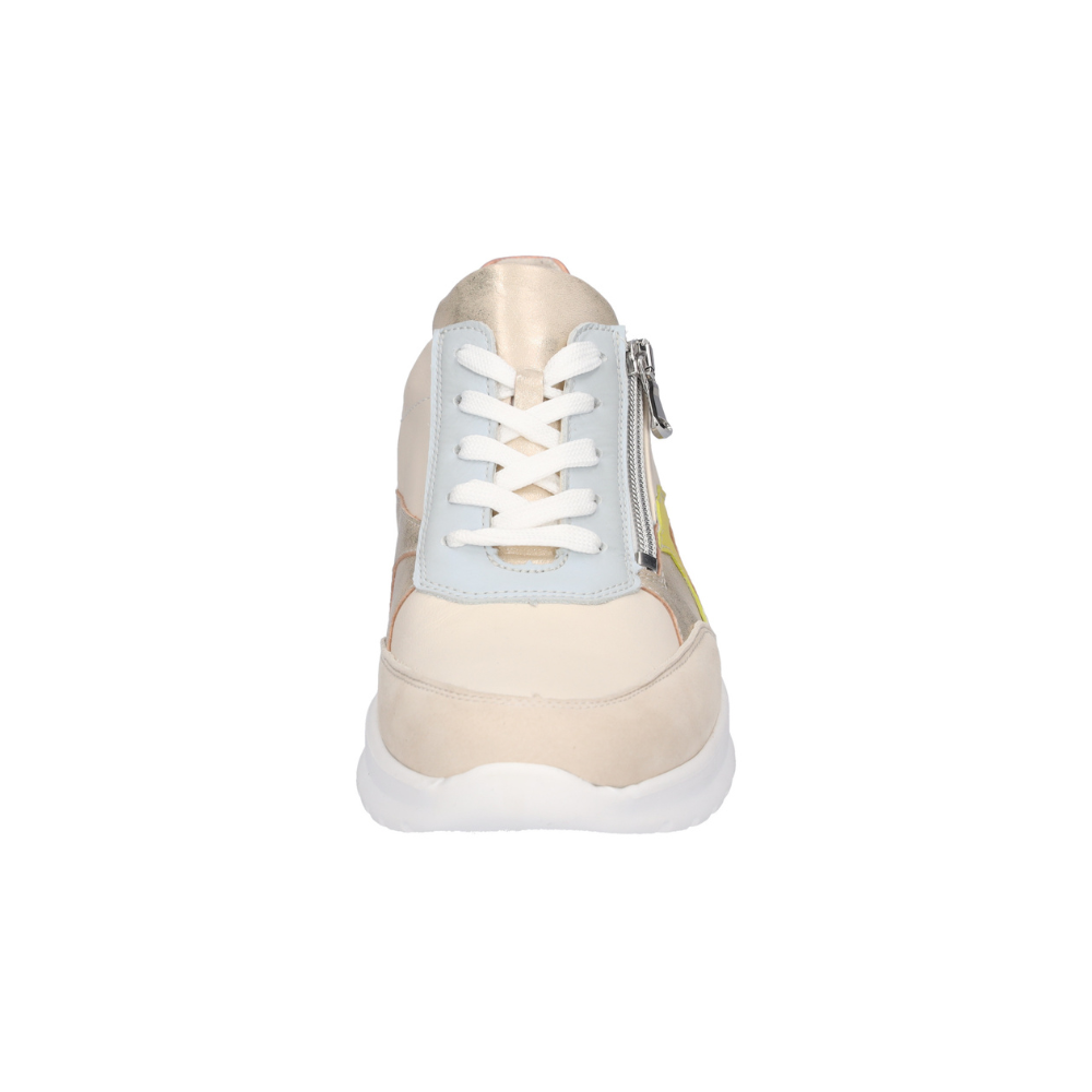 Waldlaufer K-Sunny 688003 - Perl/Light Gold/Lime Trainers