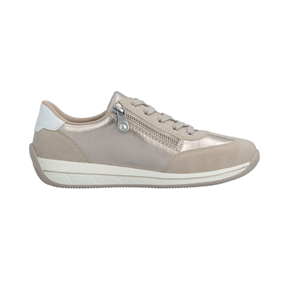 Rieker N1103 -  Ginger/White Trainers