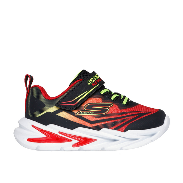 Skechers Flex-Glow Ultra - Black/Red Trainers