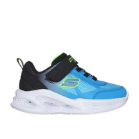 Skechers Meteor Lights - Krendox - Black/Blue Trainers