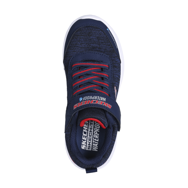 Skechers Bounder - Dripper Drop - Navy/Red Trainers