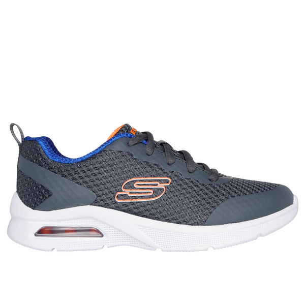 Skechers Microspec Max - Kaptix - Charcoal/Blue Trainers