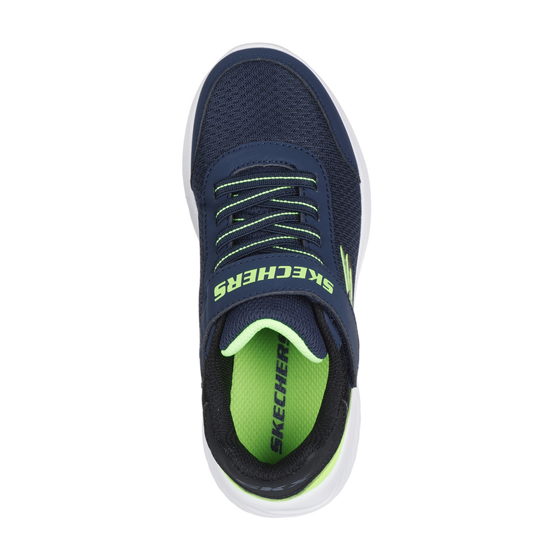 Skechers Bounder - Trekzic - Navy/Lime Trainers