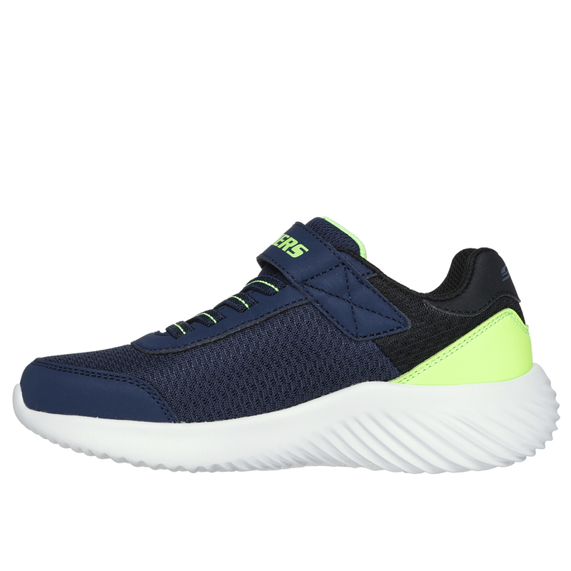 Skechers Bounder - Trekzic - Navy/Lime Trainers