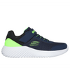 Skechers Bounder - Trekzic - Navy/Lime Trainers