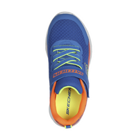 Skechers Microspec II - Zovrix - Royal/Orange Trainers