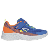 Skechers Microspec II - Zovrix - Royal/Orange Trainers