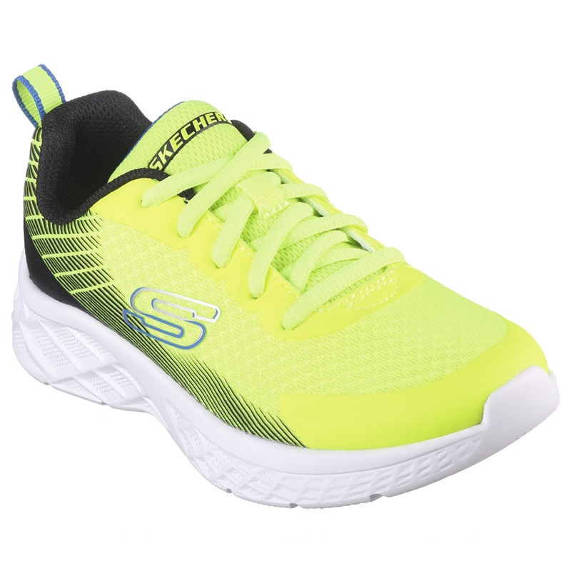 Skechers Microspec II - Vovrix - Yellow/Black Trainers