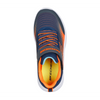 Skechers Microspec Advance - Navy/Orange Trainers