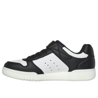 Skechers Quick Street - Black/White Trainers