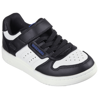 Skechers Quick Street - Black/White Trainers