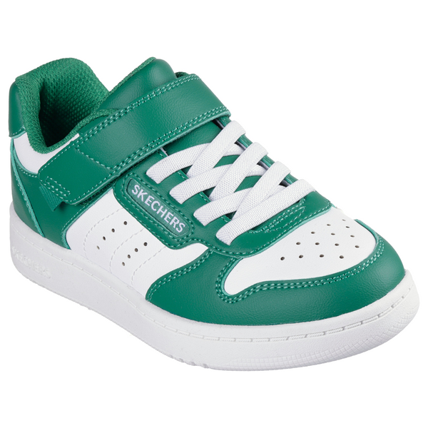 Skechers Quick Street - Green/White Trainers