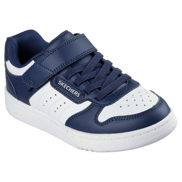 Skechers Quick Street - Navy/White Trainers