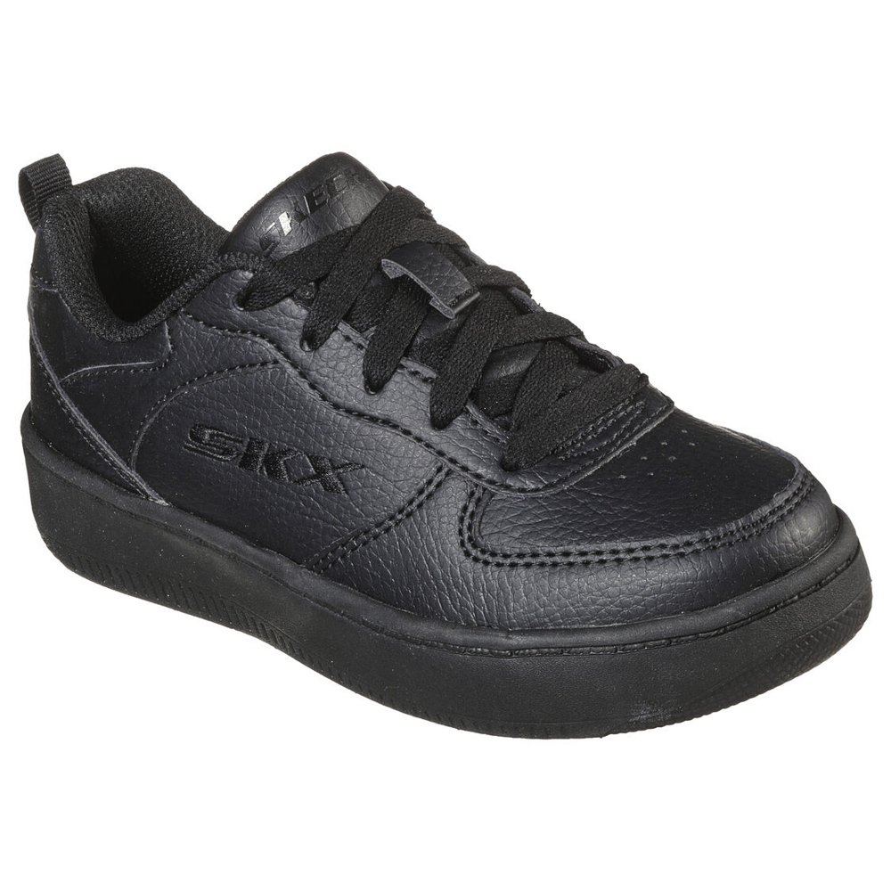 Skechers Sport Court 92 Black Black School – SoleLution