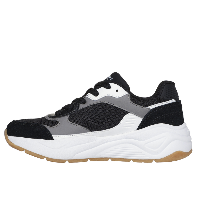 Skechers Nova Jogger - Black/White Trainers