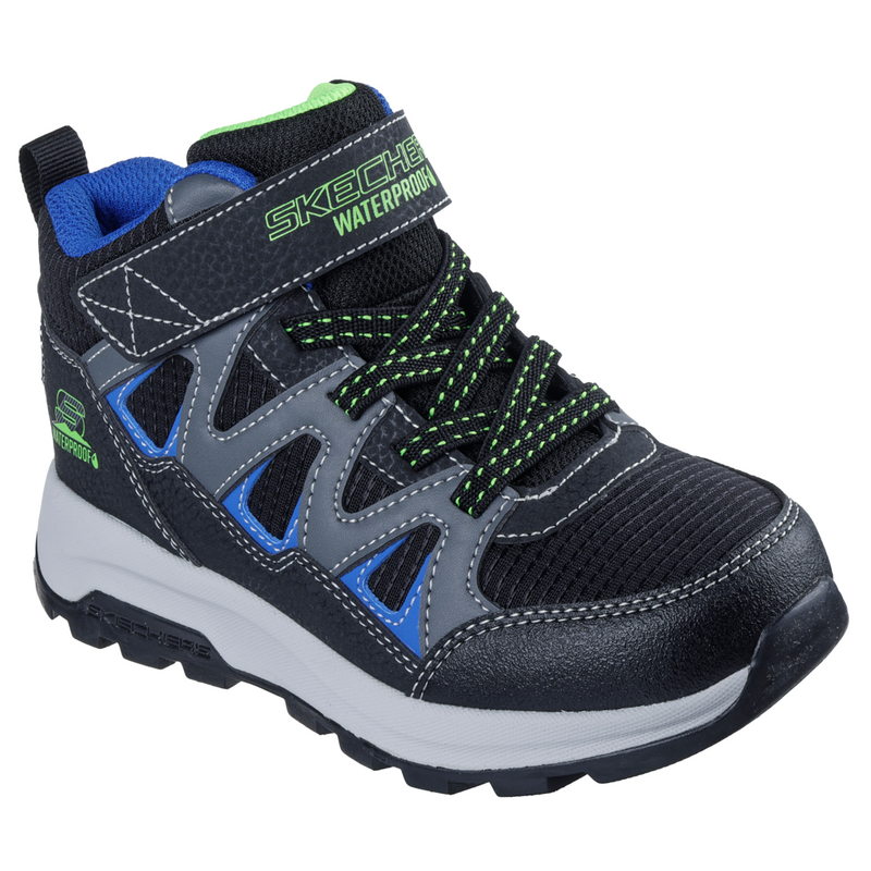 Skechers Storm Blazer   - Black/Blue Boots