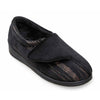 Padders Hug - Black Feature Slippers