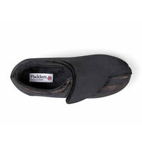 Padders Hug - Black Feature Slippers