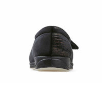 Padders Hug - Black Feature Slippers