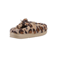 Hey Dude Wendy Fur Leo - Tan Slippers