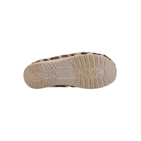 Hey Dude Wendy Fur Leo - Tan Slippers