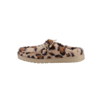 Hey Dude Wendy Fur Leo - Tan Slippers