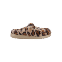 Hey Dude Wendy Fur Leo - Tan Slippers