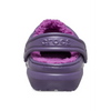 Crocs 207010 Classic Lined Kids Clog - Nightshade Slippers