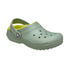Crocs 207010 Classic Lined Kids Clog - Moss Slippers