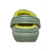 Crocs 207010 Classic Lined Kids Clog - Moss Slippers