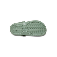 Crocs 207010 Classic Lined Kids Clog - Moss Slippers