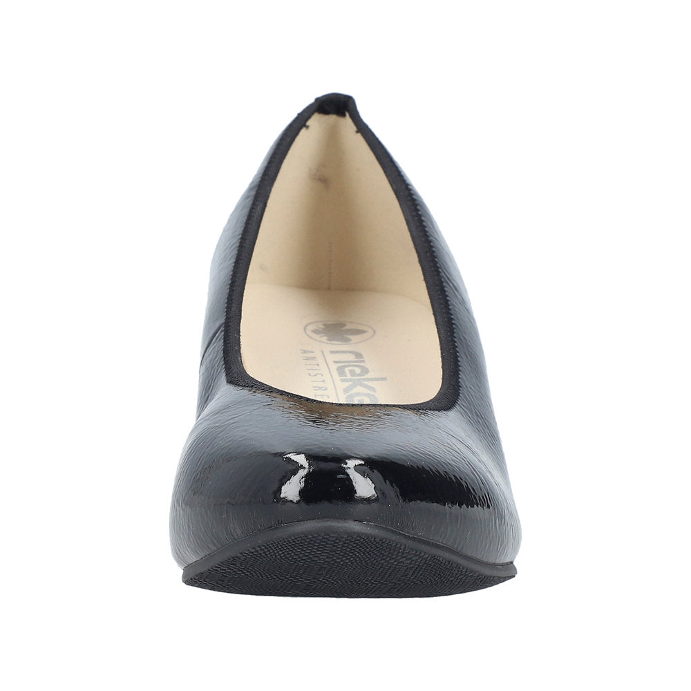Rieker 44650-02 - Black Patent Smart
