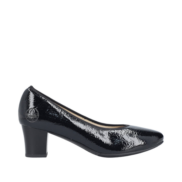 Rieker 44650-02 - Black Patent Smart