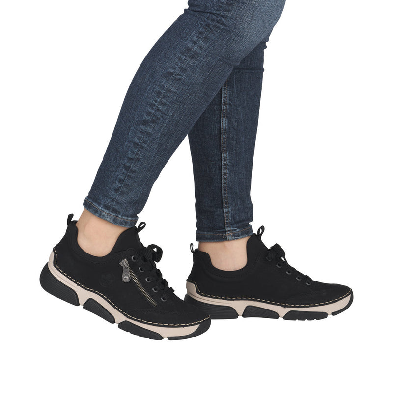 Rieker 45973-00 - Black/Black Casual