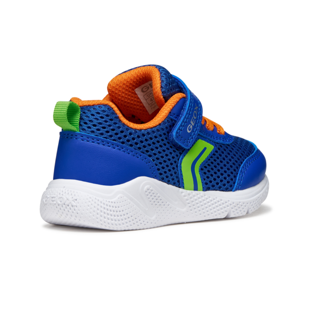 Geox B Sprintye B454UC - C0685 Royal/Orange Trainers