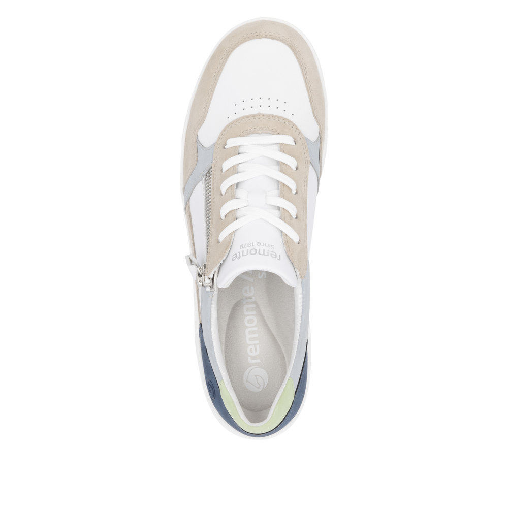 Remonte D1E06 - Iceberg/White/Jeans Trainers