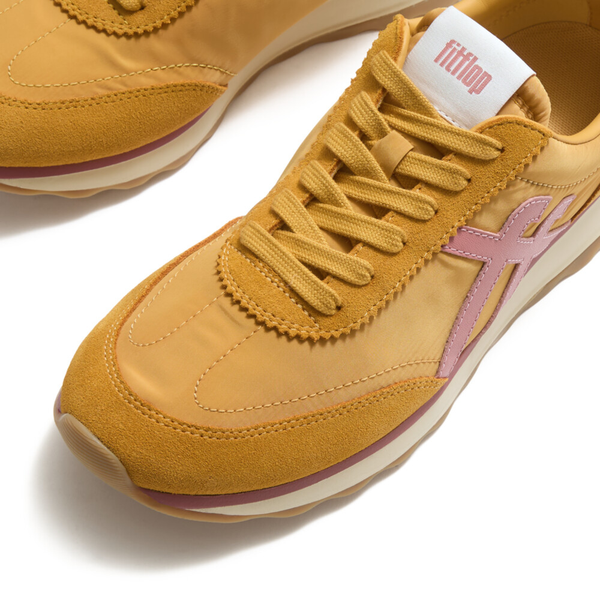 FitFlop Retro-Q FF Sneakers - Turmeric/Desert Blush