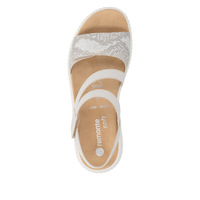 Remonte D3L51 - Off White/Gold Sandals