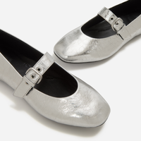 FitFlop Delicato Metallic Mary-Jane - Silver